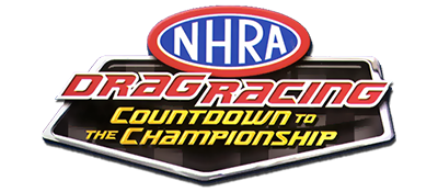 NHRA Drag Racing: Countdown to the Championship title screen for Playstation 2